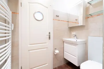 Ein Badezimmer in der Unterkunft Ferienpark Sierksdorf App 212