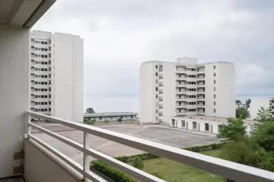 Ein Balkon oder eine Terrasse in der Unterkunft Ferienpark Sierksdorf App 677