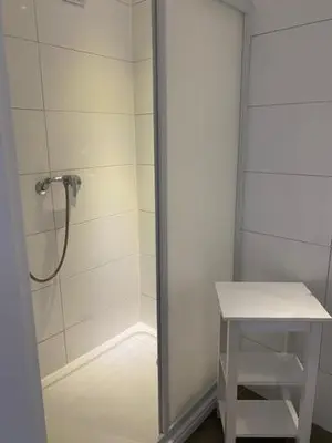 Ein Badezimmer in der Unterkunft Family Apartments Lübeck