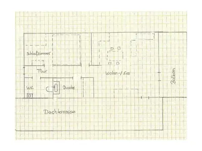 Grundriss der Unterkunft 2-room luxury apartment