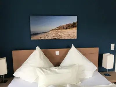 Ein Bett oder Betten in einem Zimmer der Unterkunft Deck 3 Modern retreat