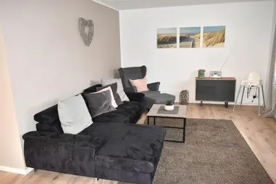 Grundriss der Unterkunft Haus Steilufer Ferienwohnung Nr 01