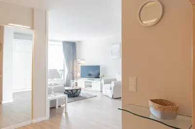 TV/Unterhaltungsangebot in der Unterkunft Ferienwohnung Residenz App. 911