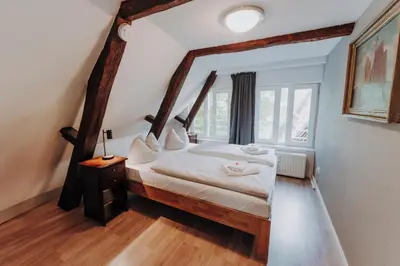 Ein Bett oder Betten in einem Zimmer der Unterkunft Apartment Klara