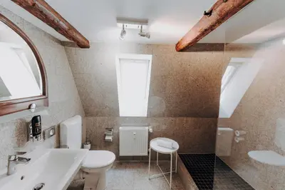 Ein Badezimmer in der Unterkunft Apartment Klara