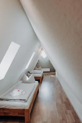 Ein Bett oder Betten in einem Zimmer der Unterkunft Apartment Klara