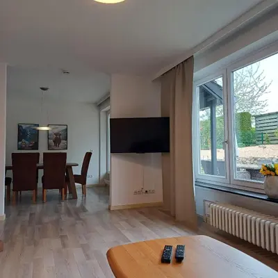 TV/Unterhaltungsangebot in der Unterkunft Ferienhaus mit 4 Schlafzimmer