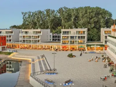 Das Gebäude in dem sich das Ferienhaus befindet
