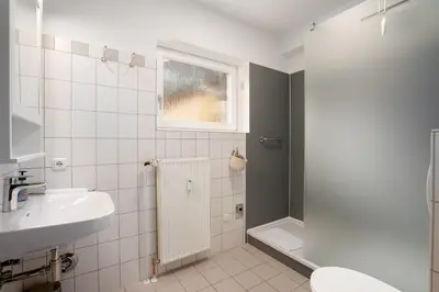 Ein Badezimmer in der Unterkunft KAS13b Ferienwohnung Merlina´s Home