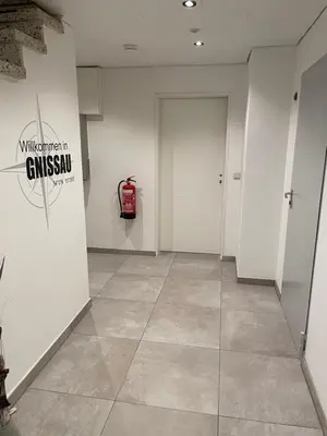 Grundriss der Unterkunft Apartment mit Garten und Pool in Ostseenähe