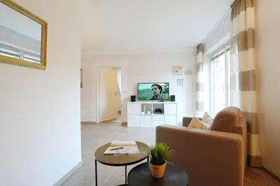 TV/Unterhaltungsangebot in der Unterkunft Am Rosenhain 14 Appartement 4