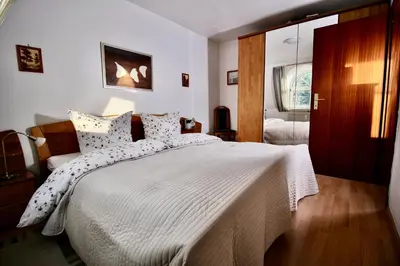 Ein Bett oder Betten in einem Zimmer der Unterkunft Parkside No 8