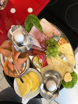 Essen im Bed & Breakfast oder in der Nähe