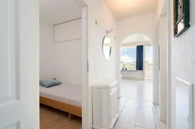 Ein Bett oder Betten in einem Zimmer der Unterkunft Ferienpark Sierksdorf App 625