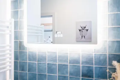 Ein Badezimmer in der Unterkunft Sunseeker House No 1