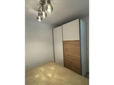 Ein Bett oder Betten in einem Zimmer der Unterkunft Nordmeer Comfortable holiday residence