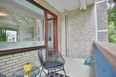 Ein Balkon oder eine Terrasse in der Unterkunft BeachLife Appartement 10