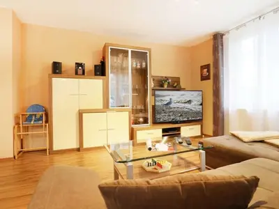 TV/Unterhaltungsangebot in der Unterkunft Schwannest 1