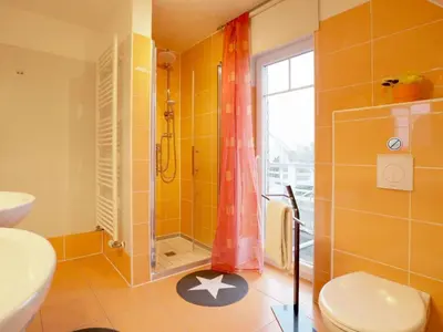 Ein Badezimmer in der Unterkunft Schwannest 2