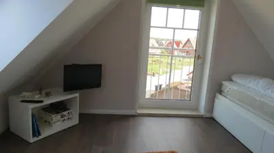 TV/Unterhaltungsangebot in der Unterkunft Seeblick
