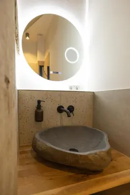 Ein Badezimmer in der Unterkunft Reethus 22 Loft 1