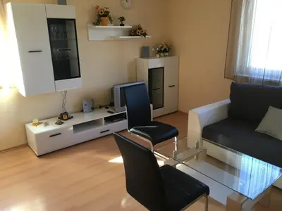 TV/Unterhaltungsangebot in der Unterkunft Ferienhaus Bolliger Apartment 2