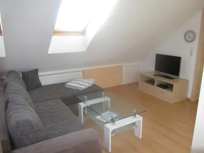 TV/Unterhaltungsangebot in der Unterkunft Ferienhaus Bolliger Apartment 3