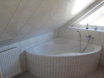 Ein Badezimmer in der Unterkunft Ferienhaus Bolliger Apartment 3
