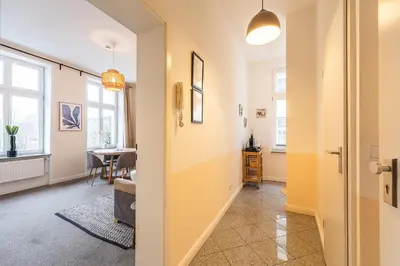 Grundriss der Unterkunft Apartment mit Traveblick