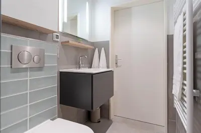 Ein Badezimmer in der Unterkunft Appartementhausanlage Wennseestraße Wenn 43