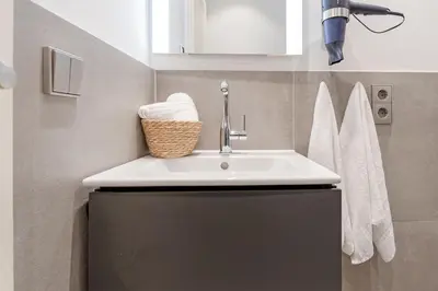 Ein Badezimmer in der Unterkunft Appartementhausanlage Wennseestraße Wenn 23