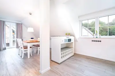 Küche/Küchenzeile in der Unterkunft Land Idyll Warnsdorf - Wohnung 