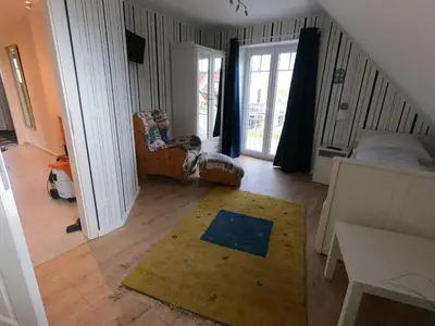 Ein Bett oder Betten in einem Zimmer der Unterkunft Seelust