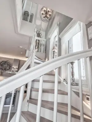 Ein Bett oder Betten in einem Zimmer der Unterkunft HOME Suites Beachloft Alte Bergstr 13