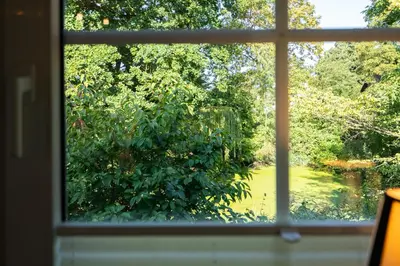 Ein Garten an der Unterkunft Gorch-Fock-Park App 32 Stranddüne