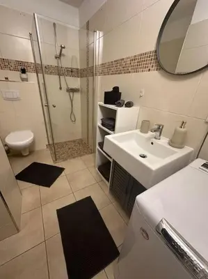 Ein Badezimmer in der Unterkunft Wohnung in Uni-Nähe