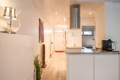 Küche/Küchenzeile in der Unterkunft Beach House 21