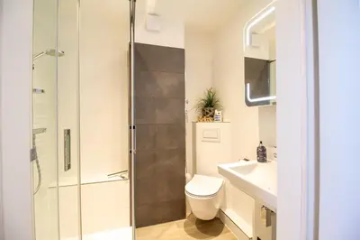 Ein Badezimmer in der Unterkunft Beach House 21