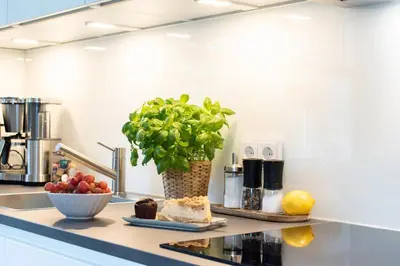 Essen in der Ferienwohnung oder in der Nähe