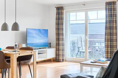 TV/Unterhaltungsangebot in der Unterkunft Residenz Johannsens Ap B13