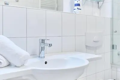 Ein Badezimmer in der Unterkunft Residenz Johannsens Ap B13