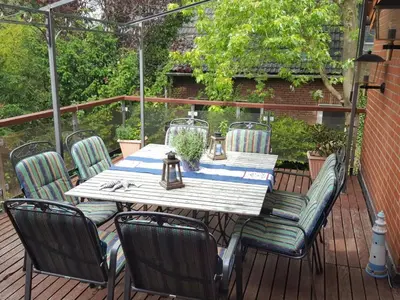 Ein Balkon oder eine Terrasse in der Unterkunft Raphael - 