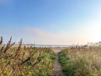 Naturlandschaft in der Nähe des Ferienhauses