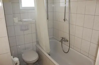 Ein Badezimmer in der Unterkunft Hotel Sonnenklause