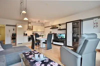 TV/Unterhaltungsangebot in der Unterkunft Haus Strandstrasse Strandstrasse 150 Haus B Appartement 5