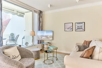 TV/Unterhaltungsangebot in der Unterkunft Bel Etage Bergstr 35 Timmendorfer Strand