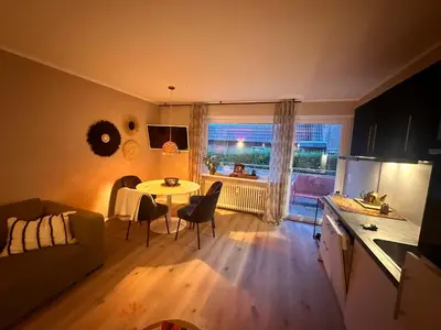 Küche/Küchenzeile in der Unterkunft -Sweet Spot-Stylisch Strandnah Balkon PP