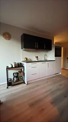 Küche/Küchenzeile in der Unterkunft -Sweet Spot-Stylisch Strandnah Balkon PP