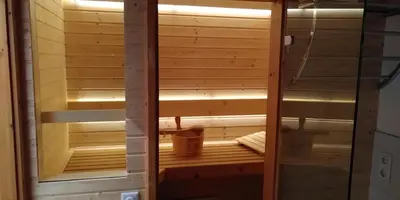 Grundriss der Unterkunft Haus Seestern mit Meerblick, Sauna und Kaminofen