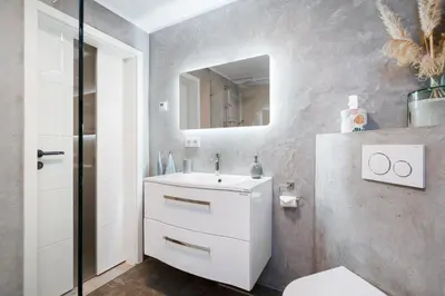Ein Badezimmer in der Unterkunft Pier One